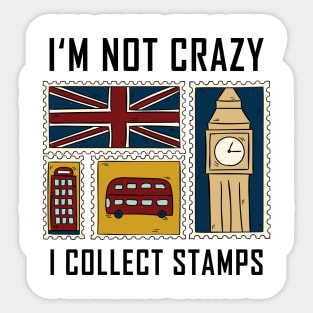 Stamp collecting Sticker